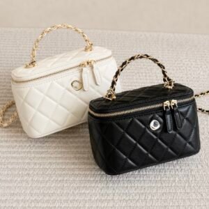 Quilted Vanity Chain Bag