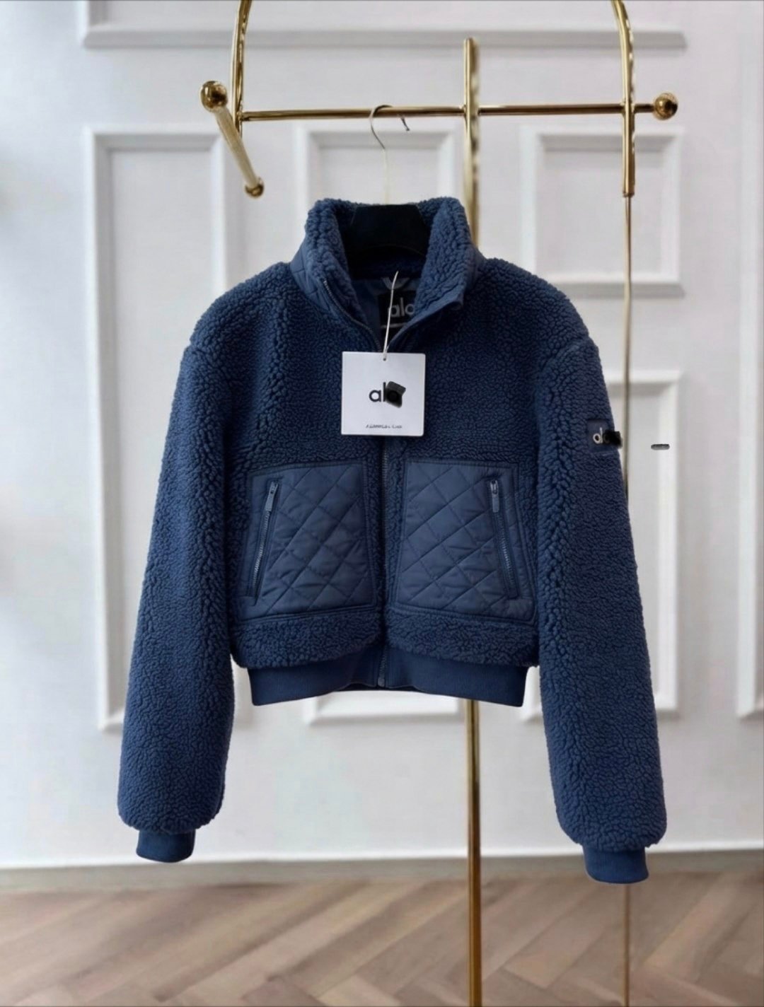 Teddy Quilted Jacket - Image 5