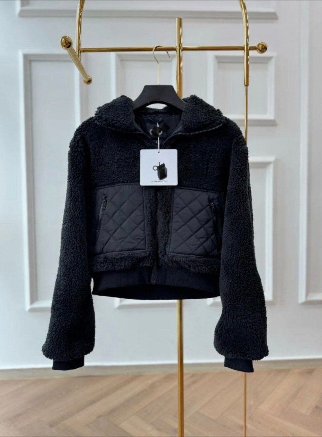 Teddy Quilted Jacket - Image 3
