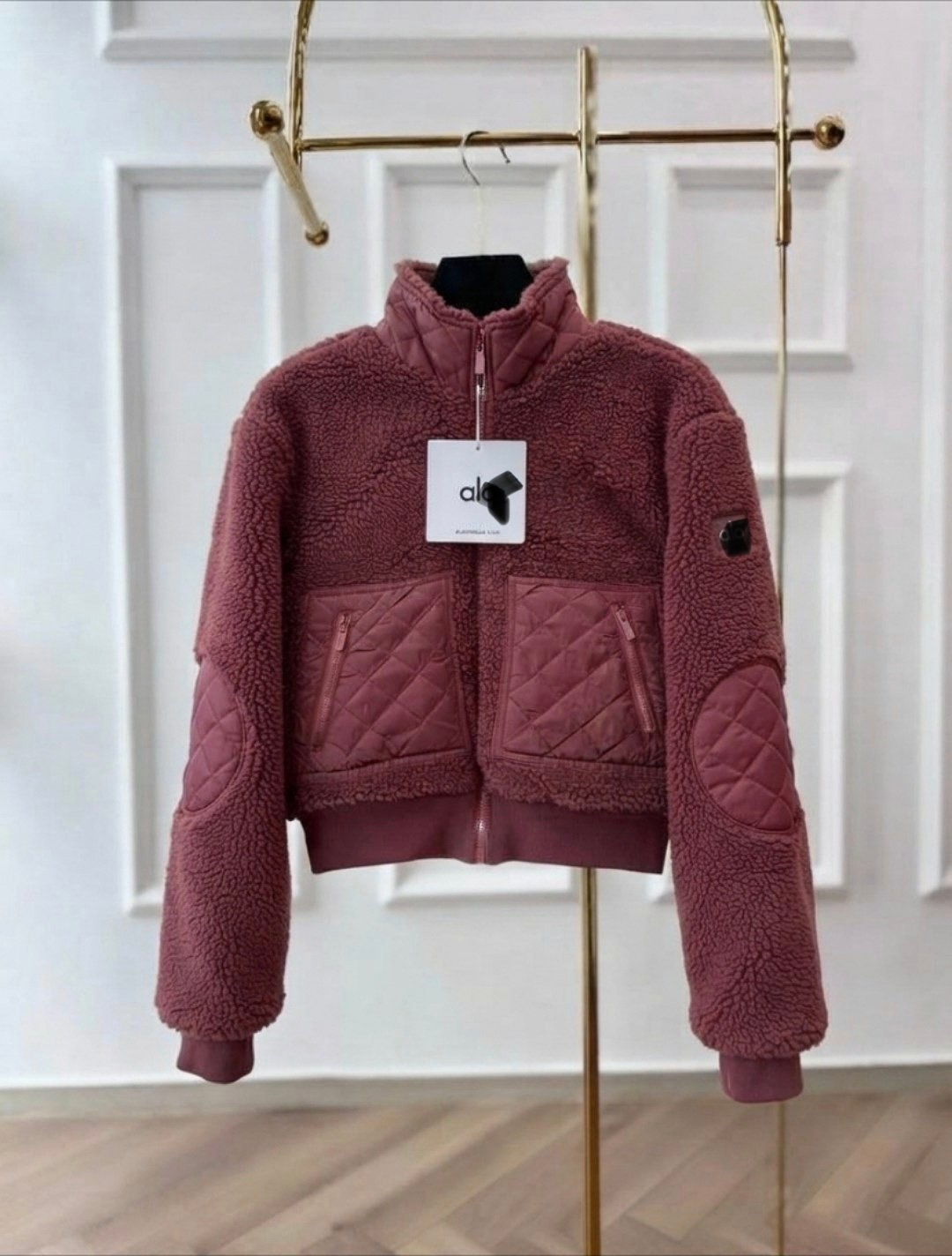 Teddy Quilted Jacket - Image 2