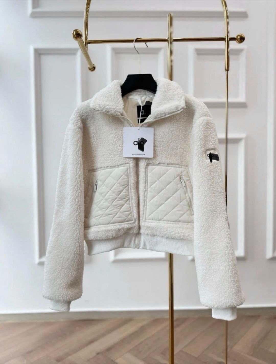 Teddy Quilted Jacket - Image 4