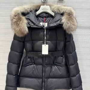 Belted Puffer Coat